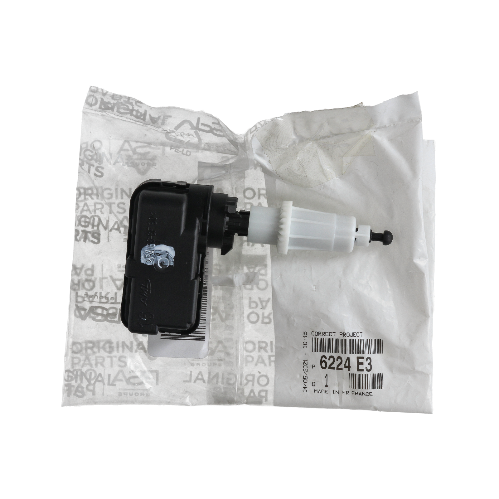 Stellelement Leuchtweitenregulierung Original 6224E3 6224.E3 Peugeot