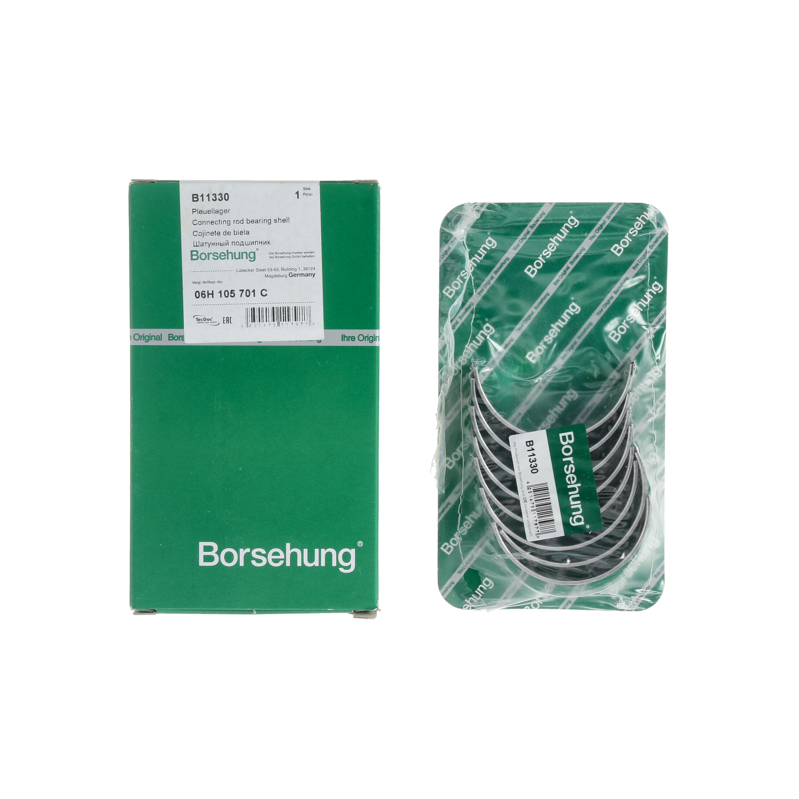 Kurbelwellenlager Für VW Audi Seat Skoda 06H105701C B11330 Borsehung