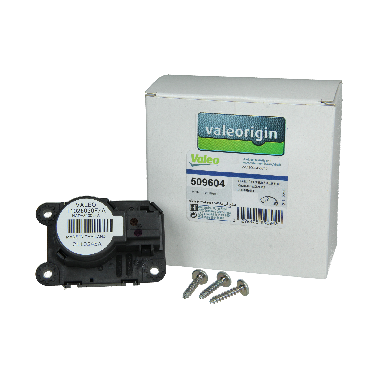 Heizungsmotor 509604 7701207721 Renault Valeo