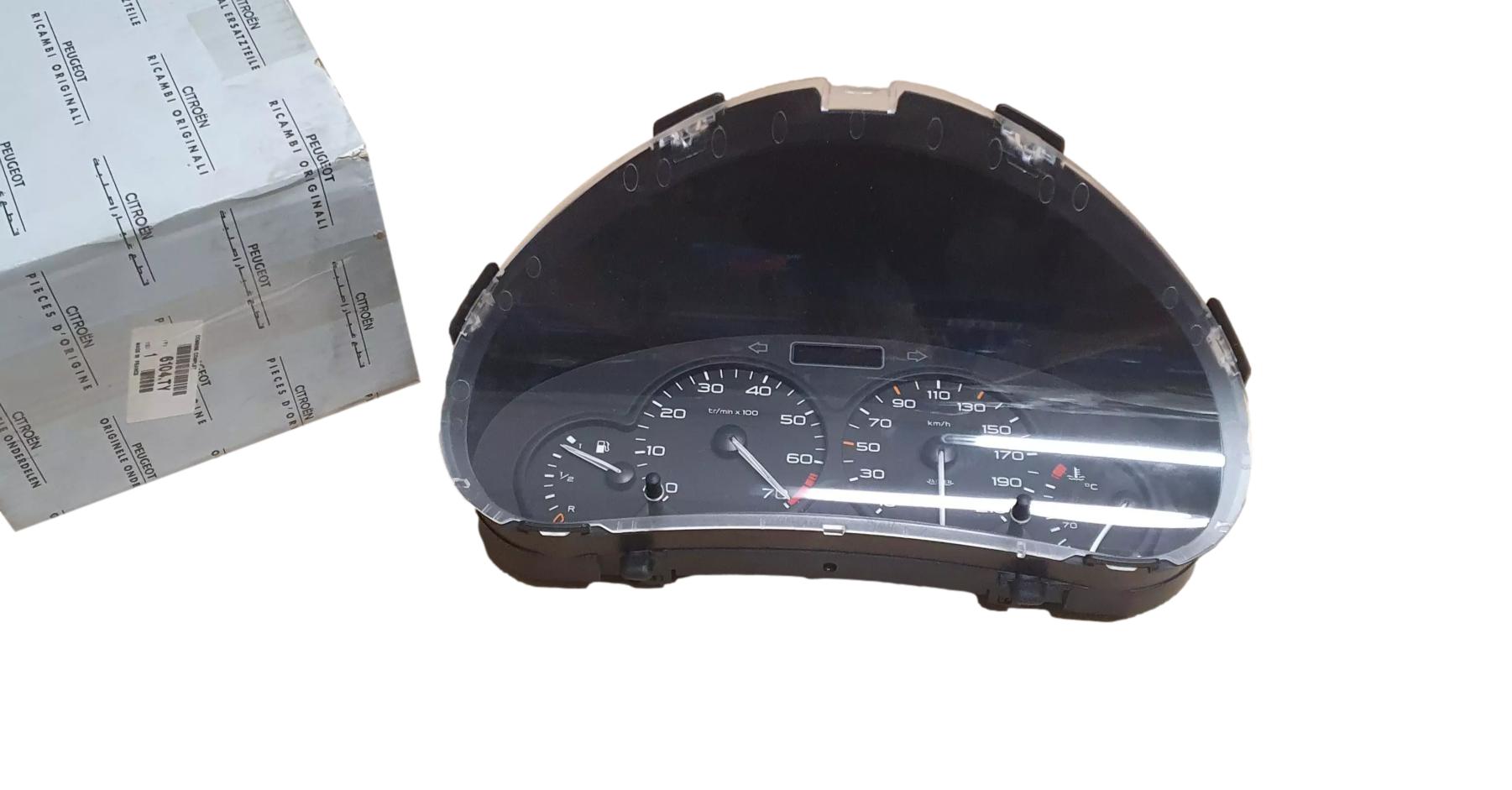 Tacho Kombiinstrument Neues Original 6104TY 6104.TY Peugeot 206