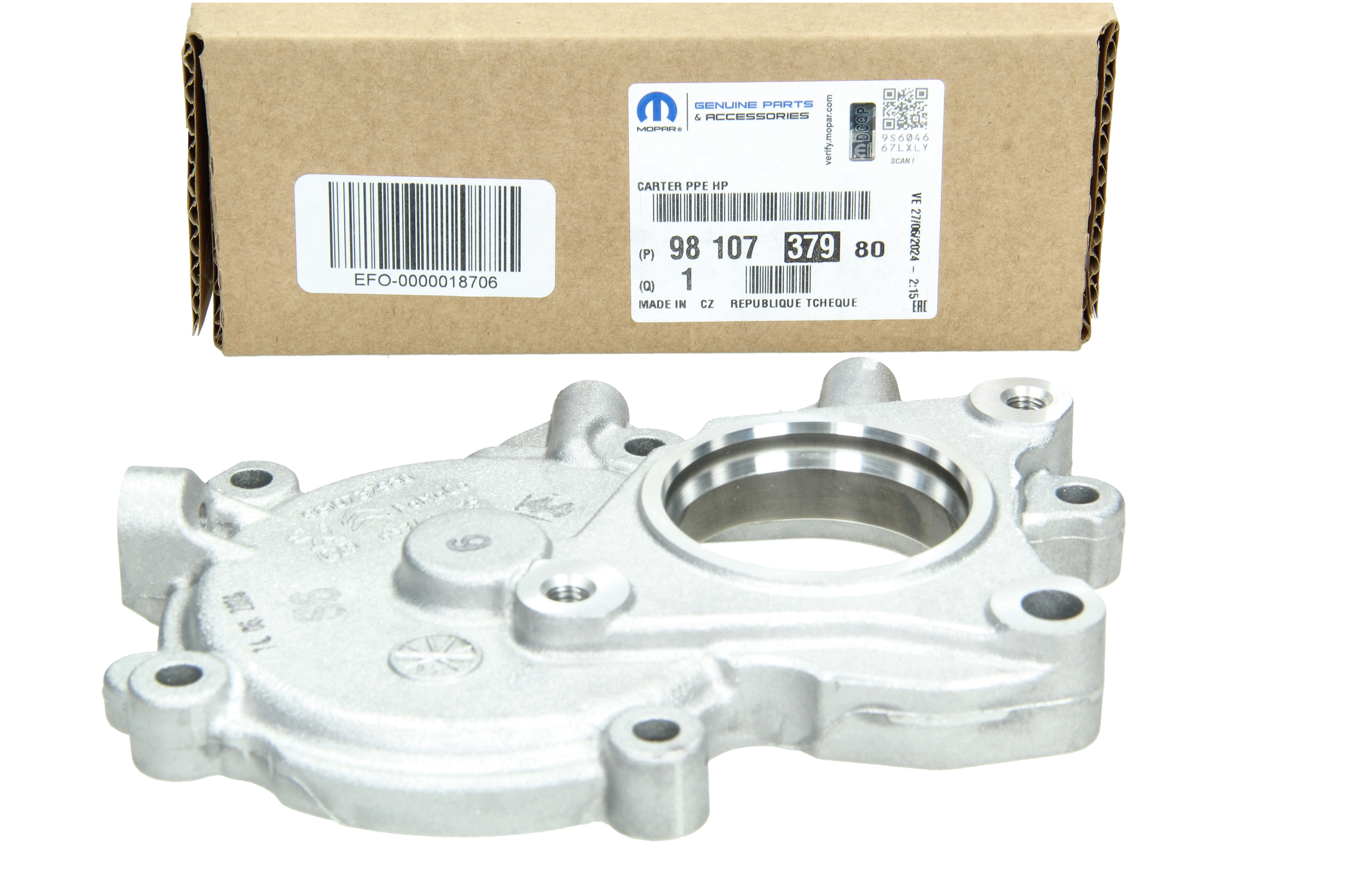 Gehäusedeckel Original 9810737980 Citroen Peugeot