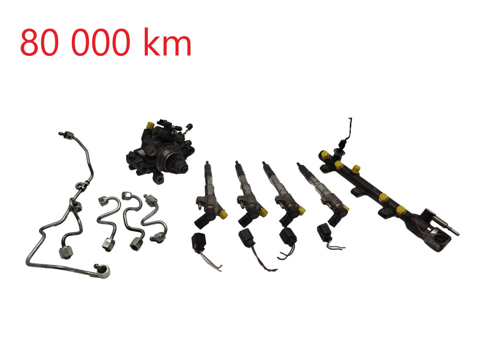 Kraftstoffpumpe und Einspritzdüsen 167001930R 166009567R 2.3dCi Master 80000km