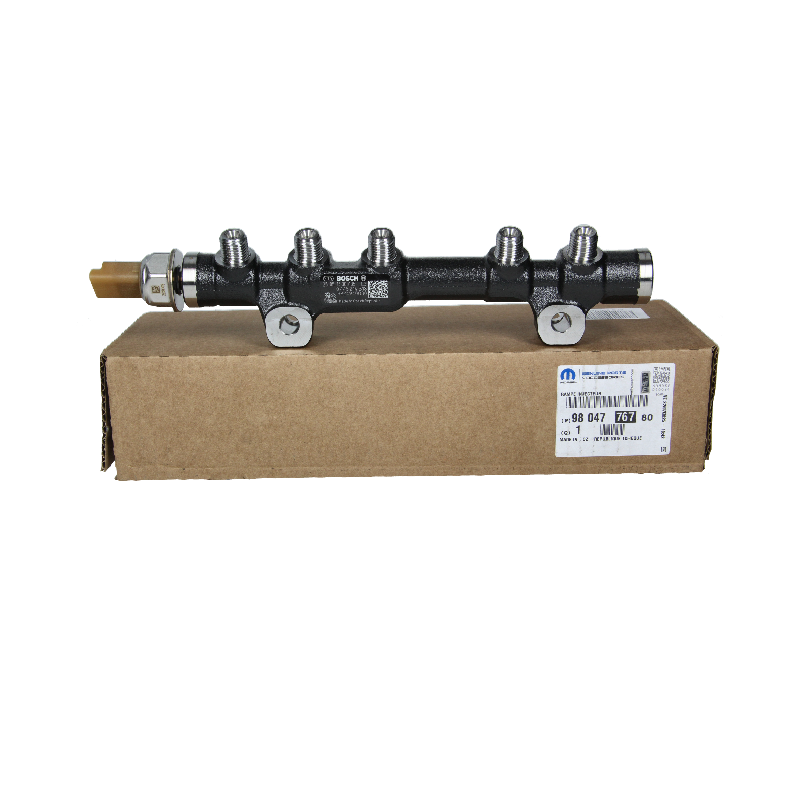 Einspritzleiste Kraftstoffverteiler Original 9804776780 Citroen Peugeot