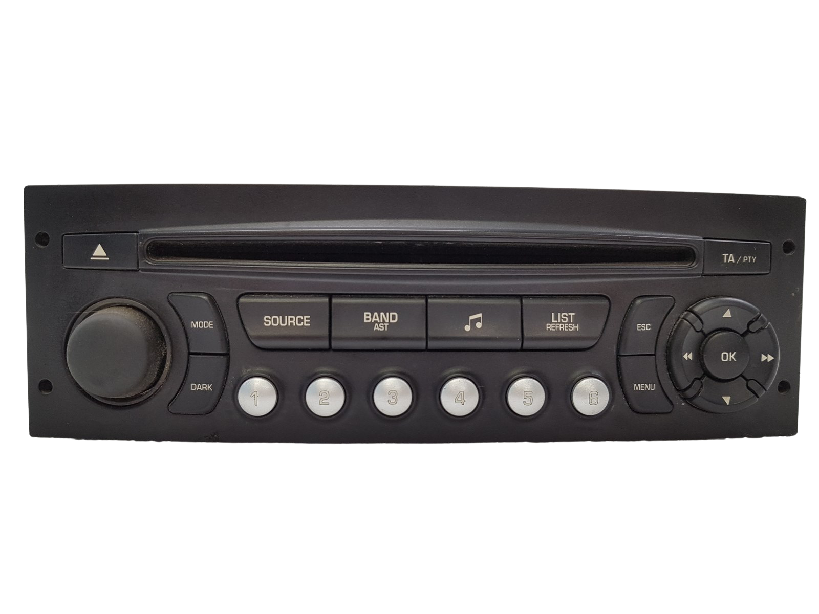 Cd-Radio Citroen Peugeot 96639628XT PSARCD411-53 VDO