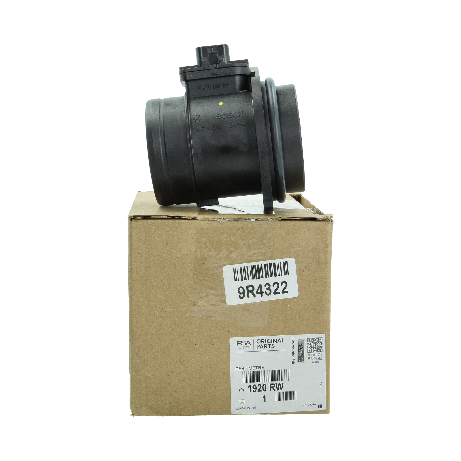 Luftmassenmesser Original 1920RW 1920.RW Citroen Peugeot