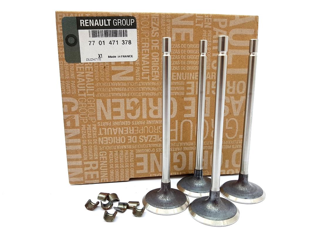 Auslassventile Ssące Renault Clio Megane Scenic Laguna 1.4-1.6 7701471378