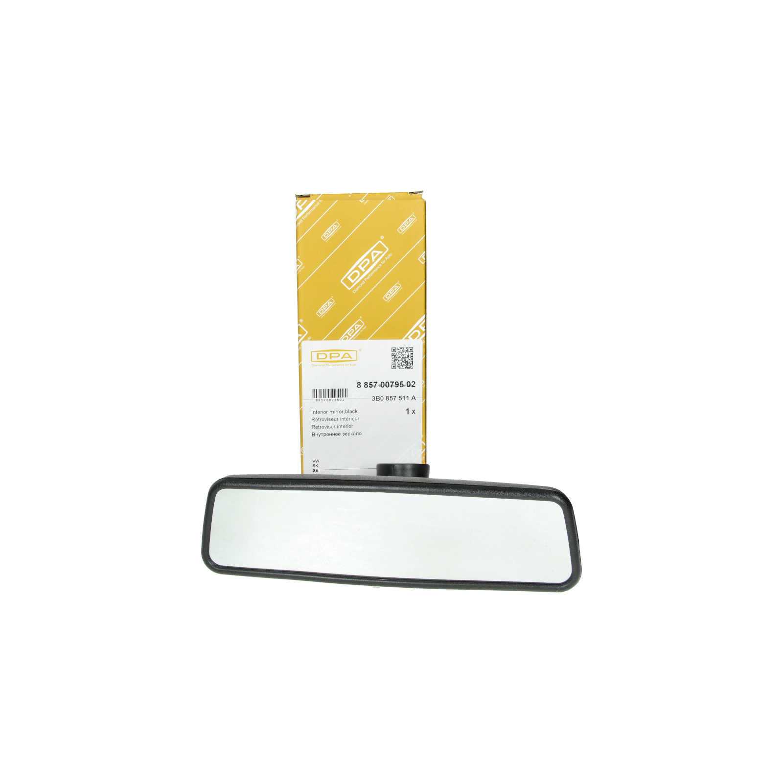 Innenspiegel Für VW Seat Skoda 3B0857511A 88570079502 DPA