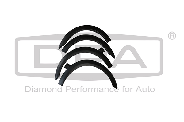 Stoßleiste Für Kotflügel Komplett Für VW 1H0853717A 88530028002 DPA