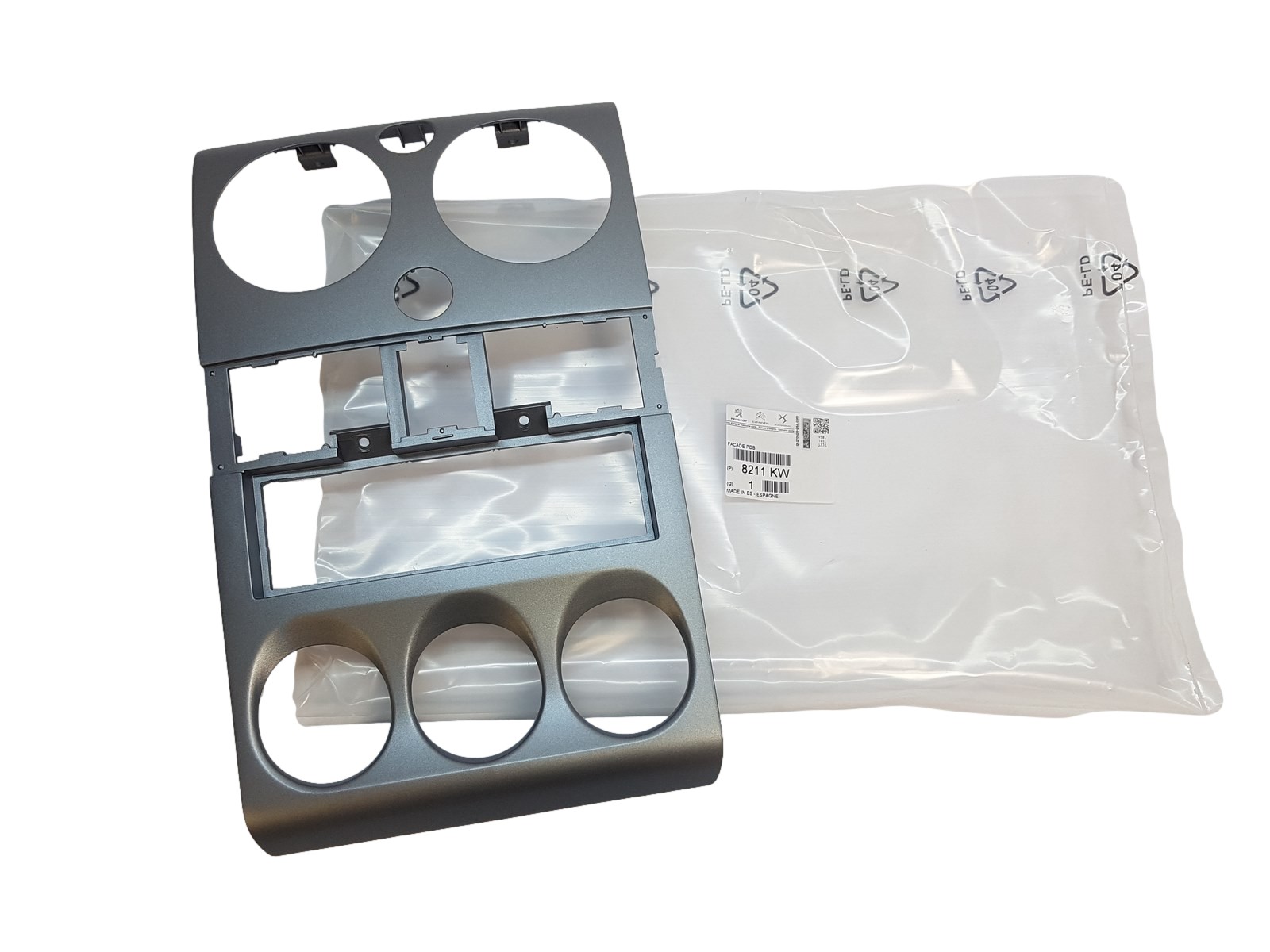 Zierblende Citroen Peugeot 8211KW 9653812077 Original