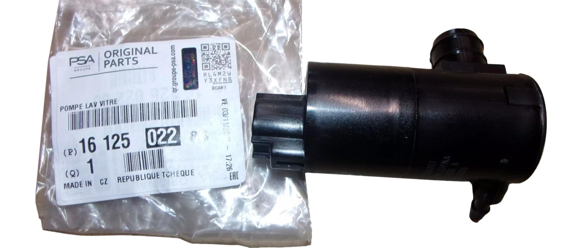 Pumpe Für Scheibenwaschanlage Original 1612502280 Citroen Peugeot