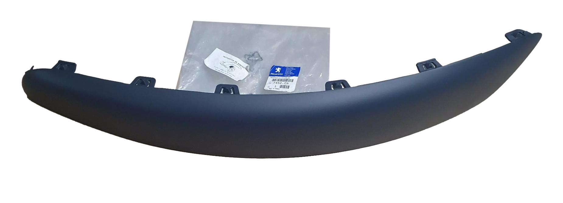 Stoßleiste Für Stoßfänger Links Vorne Original 7452P5 7452.P5 Peugeot 307
