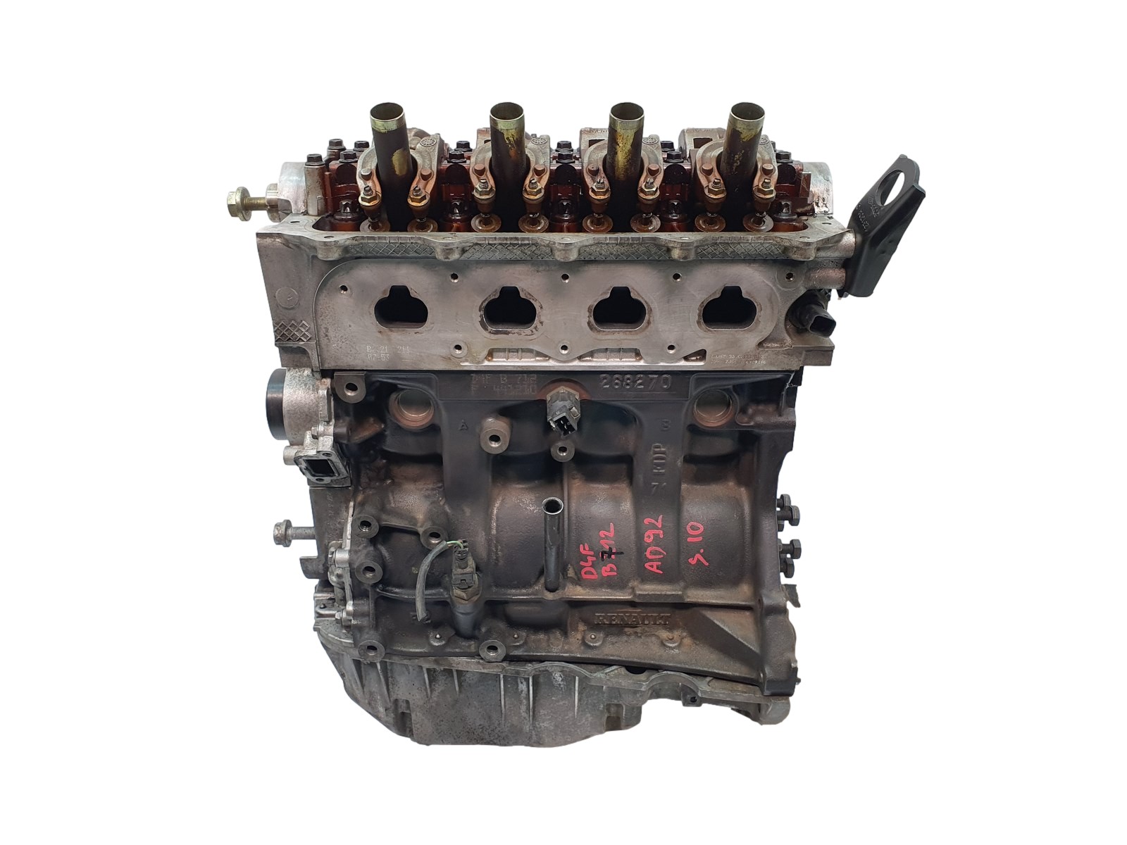 Benzinmotor D4FB712 D4F712 7701473186 1.2 16v Renault Kangoo Clio 2 S10