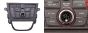 Schalttafel Radio Opel Mokka 42356785 A2C9894820001