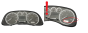 Tacho Kombiinstrument Peugeot 307 9651299680 C 00 48089