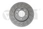 Bremsscheibe Vorne Links 7L6615301N 66151716601 VW Touareg Vika