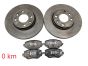 Bremsscheiben Vorne 402066818R 410608885R Dacia Sandero 3