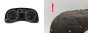 Tacho Kombiinstrument Peugeot 307 9646742280 0R00 2236