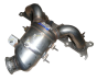 Auspuff-Krümmer Abgaskrümmer Original 0341.J9 0341J9 Citroen C5 II 2.0 16V