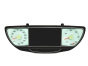 Tacho Kombiinstrument 1499140080 Phedra C8 807 Ulysse PSA 44331