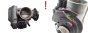 Drosselklappe VWAG 030133064F 408237130004 1862