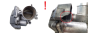 Drosselklappe VWAG 03L128063E A2C53338105 2.0 TDI 2289