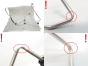 Klimaleitung Klimaschlauch Druckleitung Original Renault Megane 3 924406140R - Zagięty