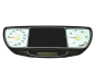 Tacho Kombiinstrument 1499140080 Phedra C8 807 Ulysse PSA 41393