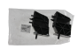 Befestigung, Halterung Original 742166 7421.66 Citroen Peugeot