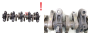 Ventil-Stößelstangen 7700588717 7946006314 7701464059 Renault 66