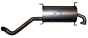 Schalldämpfer Neues Original 1607286580 Citroen Peugeot