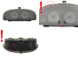 Tacho Kombiinstrument Citroen Xsara 9643206580 D 00 48516