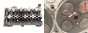 Zylinderkopf Fiat Opel 55206388 1.3 JTD CDTI 3