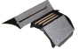 Abdeckung Hinten Jumpy Expert Scudo 6447RR