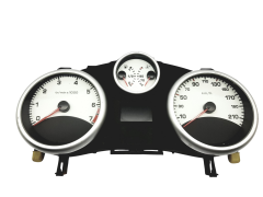 Tacho Kombiinstrument Peugeot 207 9666132380 A2C53337652 49816