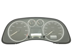 Tacho Kombiinstrument Peugeot 307 9645768480 E 01 25895