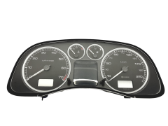 Tacho Kombiinstrument Peugeot 307 9645768580 E 01 Sagem 45079