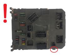 Steuergerät BSI E02-00 S118085210D 9645747480 PSA Siemens 1829