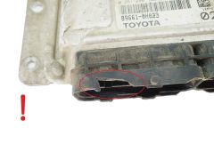 Steuergerät Toyota 89661-0H023 0261208702 Bosch 46212