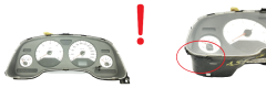 Tacho Kombiinstrument Opel Astra G 09193343 110280068002 VDO