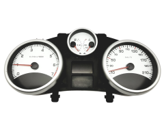 Tacho Kombiinstrument Peugeot 206+ 9666637180 29719