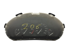 Tacho Kombiinstrument Peugeot 206 9645096080 000640102 53850