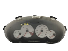 Tacho Kombiinstrument Peugeot 206 9656696280 000500809 50544
