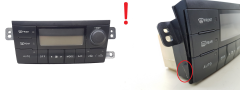 Klimabedienteil Bedienung A/C Mazda Premacy CB820