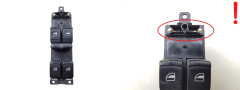 Schalter Fensterheber Taste Skoda Octavia IU6959793 05073251