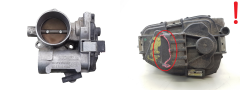 Drosselklappe Citroen Peugeot 9647925480 50SMP1 1635W2 3145