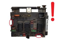 Steuergerät BSM B3 9650664080 PSA Delphi 1235