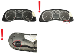 Tacho Kombiinstrument Peugeot 307 9655476580 G00 59131