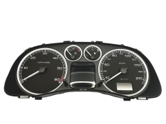 Tacho Kombiinstrument Peugeot 307 9651299680 E 01 43614
