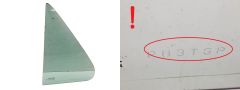 Scheibe Für Tür Links Hinten 920368 Peugeot 106 Citroen Saxo AS2 74