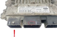 Steuergerät 7S61-12A650-EA 5WS40632A-T SID 804 Ford Siemens 46435